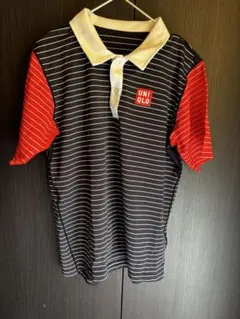 UNIQLO 錦織圭 2014全米ストライプ ポロシャツ サイズ150センチ