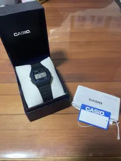CASIO F-91W デジタル腕時計 ブラック