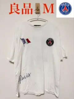 【良品】PSG パリサンジェルマン 半袖 Tシャツ 白 M