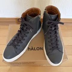 超美品　hALON 9アイレット ハイカットスニーカー　27cm メンズ