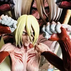 一番くじ 進撃の巨人 〜壁の外の世界〜 A賞 女型の巨人 MEGAIMPACT