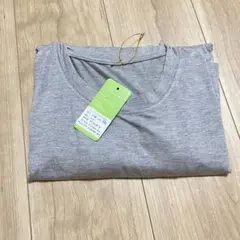 ☆ワンピース ルームウェア 大きい 体型カバー グレー シンプル 3XL