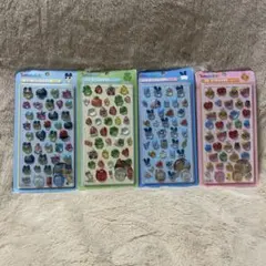 たまごっち Tamagotchi 3Dステッカー シール 4枚セット
