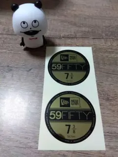 7と3/8size2枚‼️ニューエラステッカー‼️NEWERA‼️