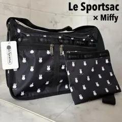 新品タグ付 レスポートサック 3way ボストン ミッフィ コラボ ラージ