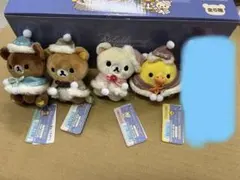 リラックマ はちみつの森のクリスマス てのりぬいぐるみ 2025