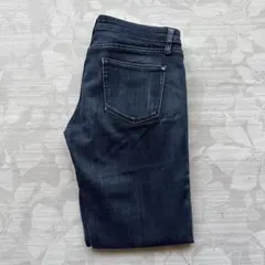 ユニクロ スキニーデニム ジーンズ 24 濃紺 ストレッチ 美脚