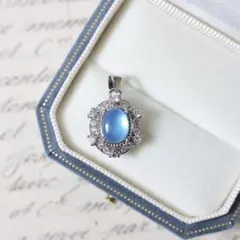 アクアマリン 天然石ペンダント H0814