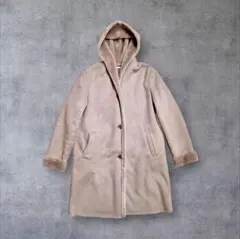 00's vintage ムートンコート アーカイブ グランジ L 薄ピンク
