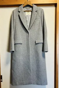 ジャーナルスタンダード レサージュ ウール 100% チェスターロング コート