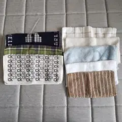 まとめ売り 中古 ミニタオル ハンドタオル 8枚セット