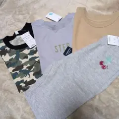 130cmTシャツ3枚＆半ズボン130cmのサムネイル