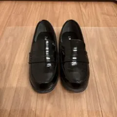 コムサイズム　ローファー　21cm ブラック　フォーマル