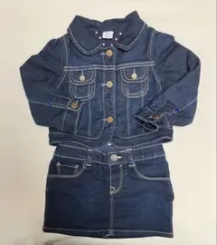 babyGap デニムジャケット＆スカート セット 18〜24ヶ月 女の子