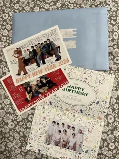 Snow Man FC会報 #24 2026 バースデー カード