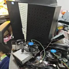 パソコンデスク＆パーツセットジャンク