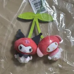 サンリオキャラクターズ なかよしさくらんぼペアマスコット クロミ マイメロディ