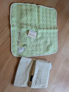 Paul & Joe/Francfranc　猫刺繍　タオルハンカチ