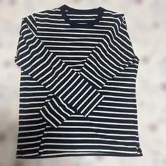 00s OLD UNIQLO ボーダーロンT y2k archiveのサムネイル