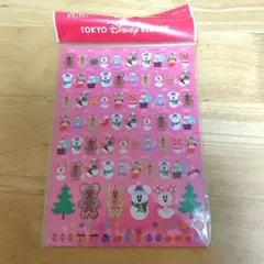 ディズニー シール Christmas 2010