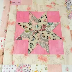 ☆キルトトップ レモンスター ピンク