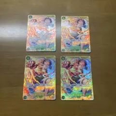 ワンピースカード モンキー・D・ルフィ sec 4枚セット op13-118 - メルカリ