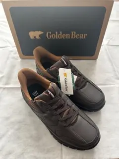 【新品】Golden Bearゴールデンベアースニーカー　ブラウン　25.5cmのサムネイル