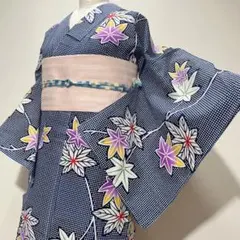 麻布の糸水色ピンクの粒で夏を演出 | Mercari