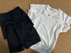 体操服セット 130サイズ 白黒