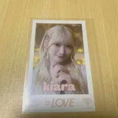 齋藤樹愛羅 =LOVE イコラブ 生写真 ブロマイド 直筆 サイン ラスト