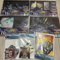 一番くじ 僕のヒーローアカデミア H賞4個 J賞3個 セット