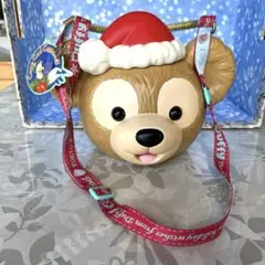 希少　ディズニーシー　ダッフィー　ポップコーンバスケットケース　クリスマス