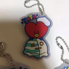 BT21 TATA 　SHOOKY CHIMMY キーホルダー 3個セット