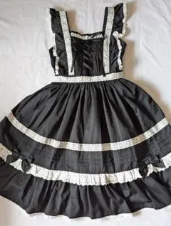 Chalmiere ハッピーフリルジャンパースカートセット