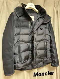 【希少モデル】MONCLER ブラック ダウンジャケット※早いもの勝ちです！