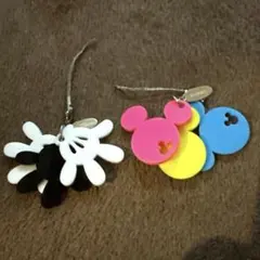 東京ディズニーリゾート ミッキー ストラップ2個