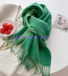 カシミヤ100% 大判 マフラー