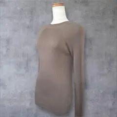 ★美品◆アーバンリサーチロッソ◆ バックリボンハイネックリブニット