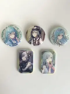 日野森雫 缶バッジ 5個セット