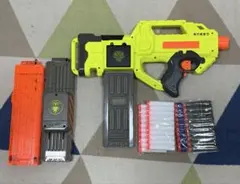 NERF スタンピード 箱付フルセット 電動フルオート 大型ピストン稼働 NERF ソニックスタンピード 電動フルオート 大型ピストン稼働&色々