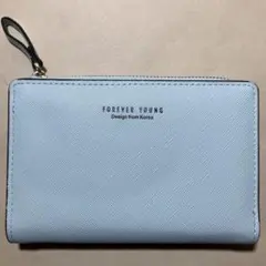 二つ折り財布 ミントカラー