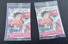 バンダイカードゲームフェス　ルフィ　プロモ 日本語版 モスバーガー 未開封品