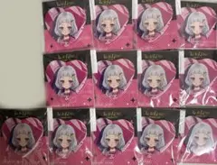 ホロライブ 紫咲シオン ハート缶バッジ 13個セット