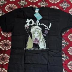 キャラクターイラスト Tシャツ XL ブラック