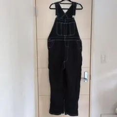GU オーバーオール黒　M