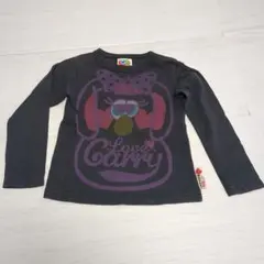 Love Revolution 長袖カットソー 110c m ダークグレー