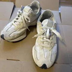 New Balance 327 24.5cm ホワイト スニーカー