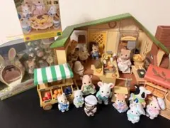 シルバニアファミリー　まとめ売り　森の水車のパン屋さん