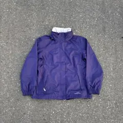 古着 Eddie Bauer ナイロンジャケット 90s フード付き