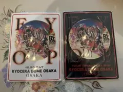B'z FYOP ファイナル メモリアルプレート2枚セット　京セラドーム大阪のサムネイル